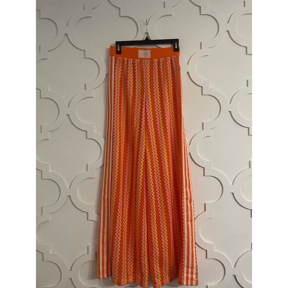 NEW ADIDAS ORIGINALS Summer Glow Firebird Track Pant Size Small KC0759 - Picture 7 of 8